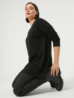 Marina Rinaldi Pull en laine NOIR Outlet