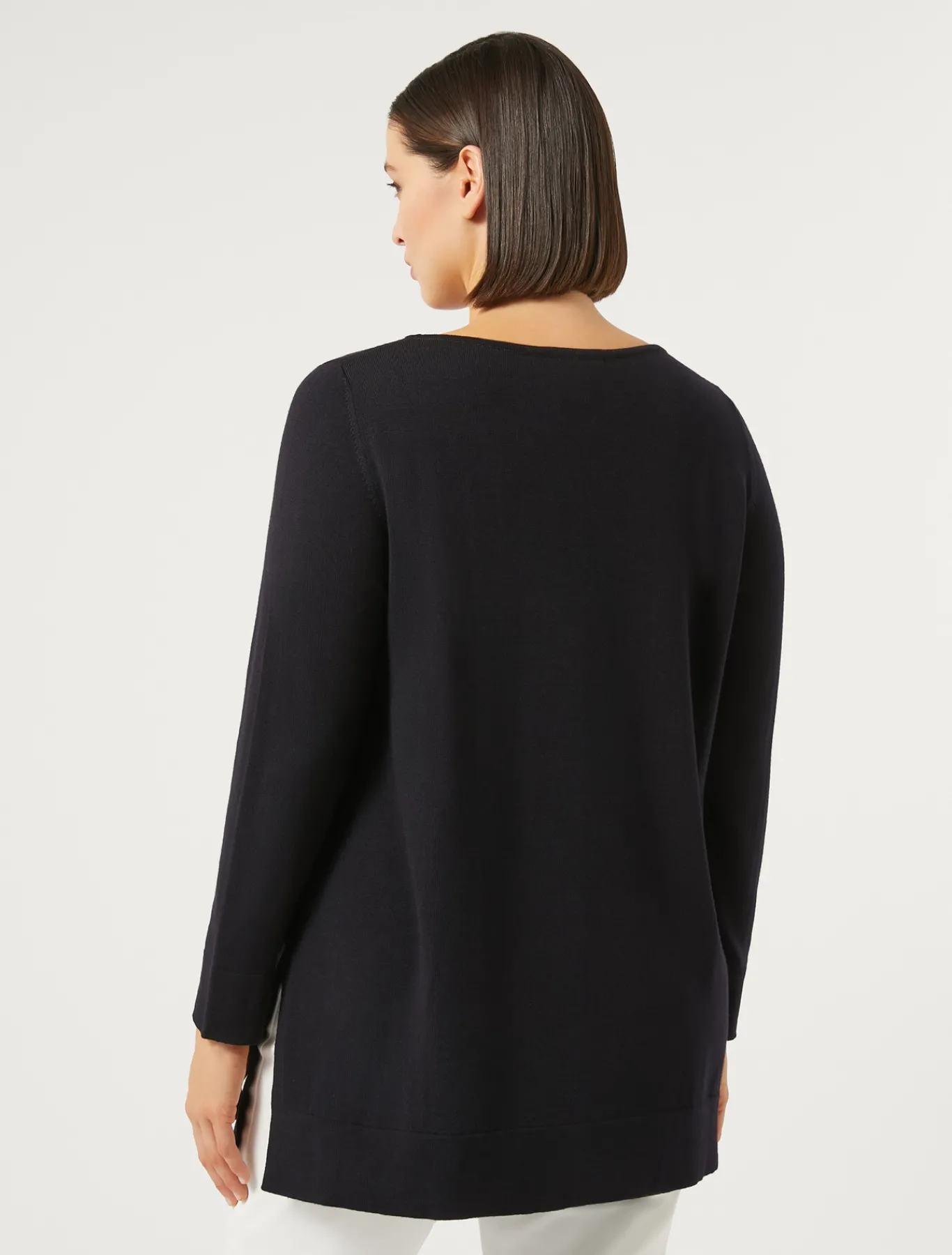 Marina Rinaldi Pull en laine BLEUNUIT Fashion