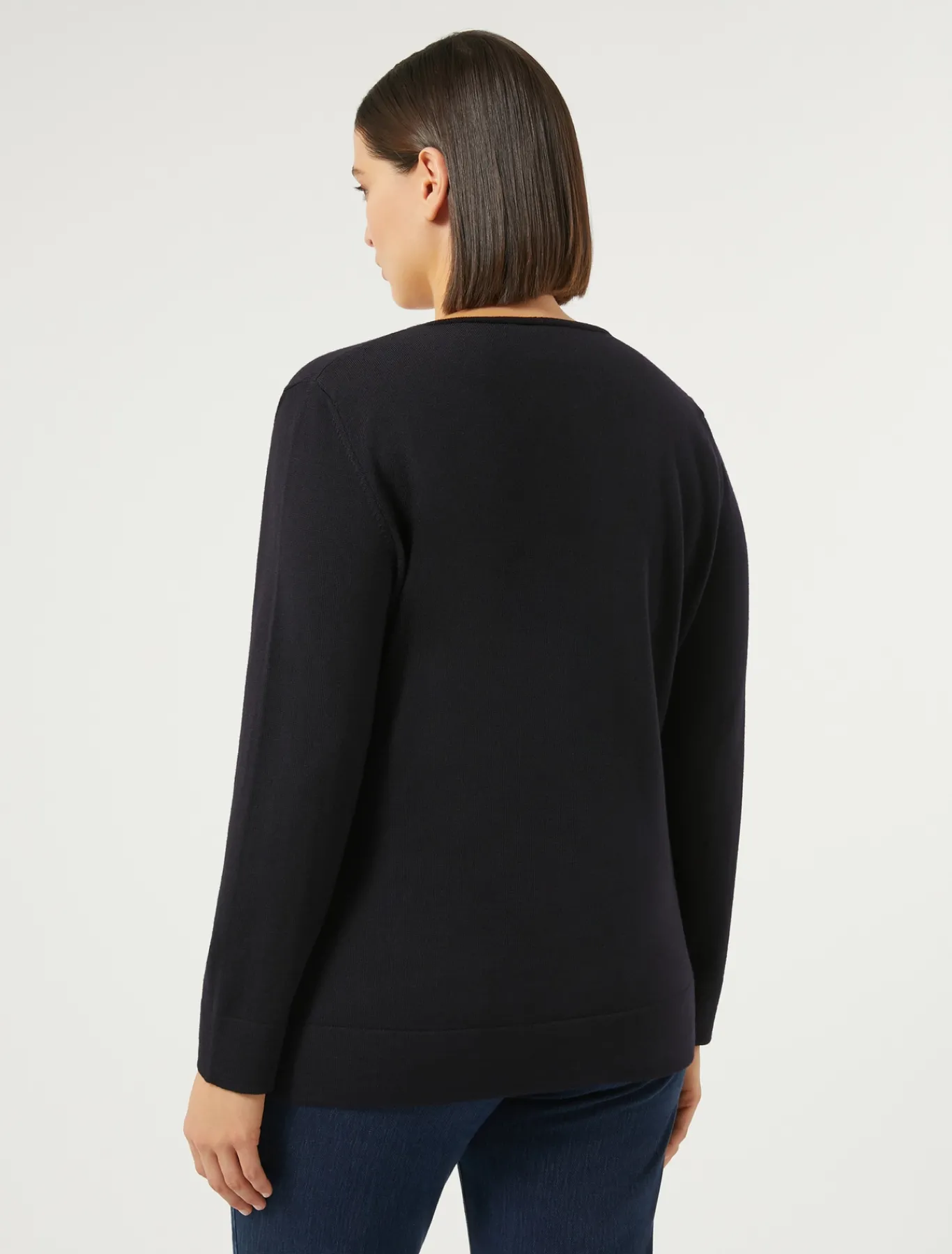 Marina Rinaldi Pull en laine BLEUNUIT Fashion