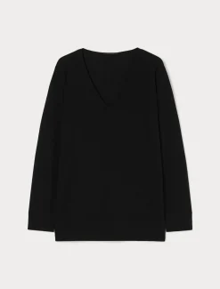 Marina Rinaldi Pull en laine NOIR Best
