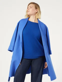 Marina Rinaldi Pull en laine BLEUDECHINE New