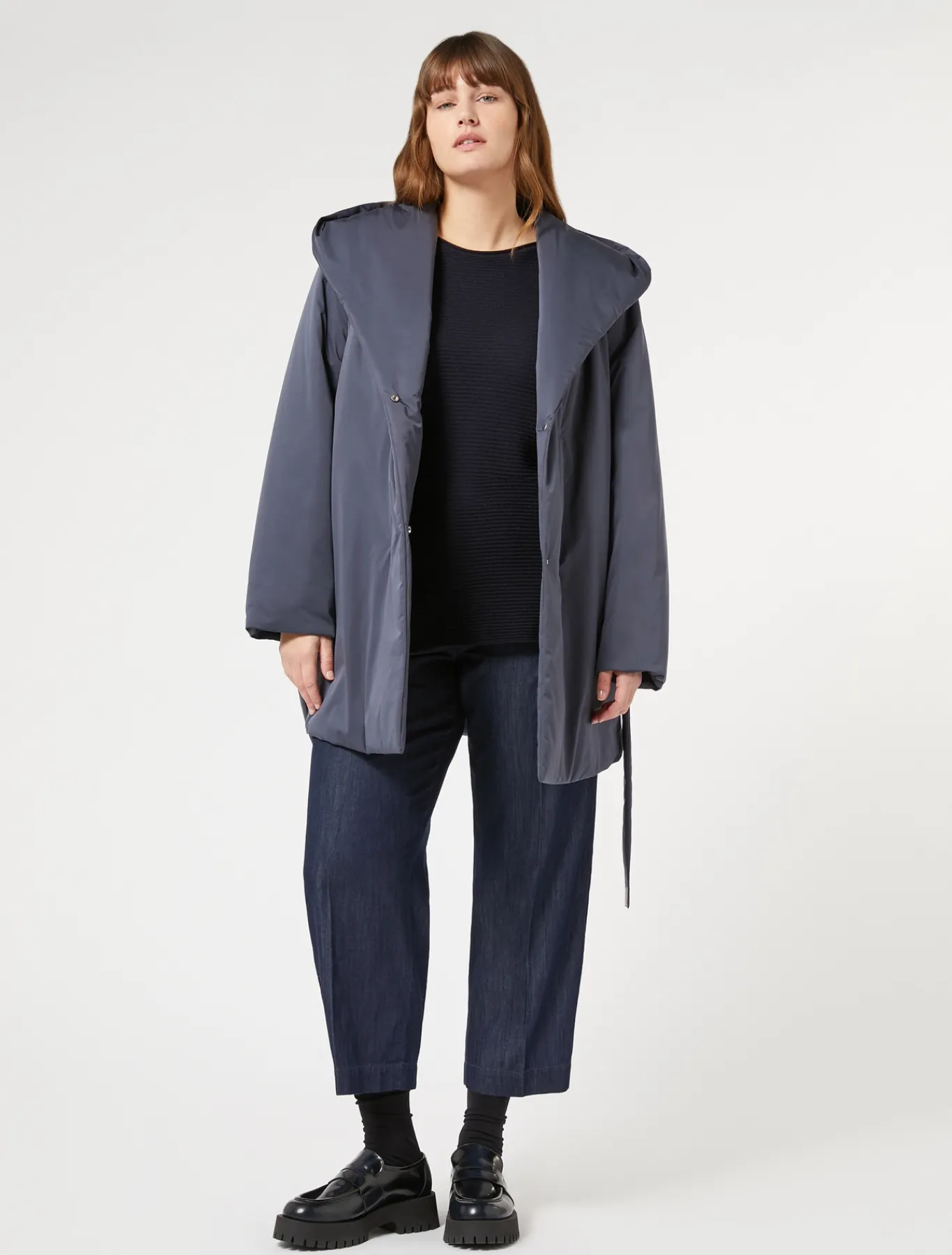 Marina Rinaldi Pull en laine BLEUNUIT Discount
