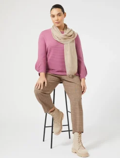 Marina Rinaldi Pull en laine CYCLAMEN Hot