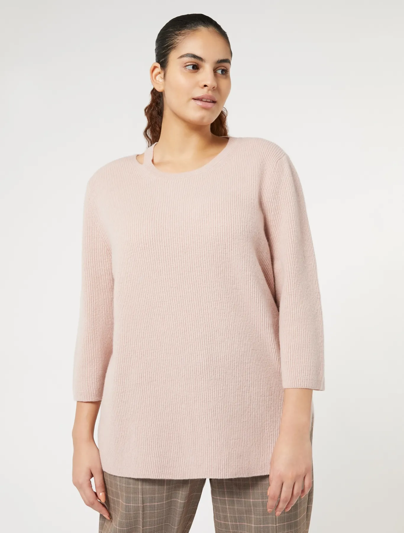 Marina Rinaldi Pull en laine et cachemire ROSE Fashion