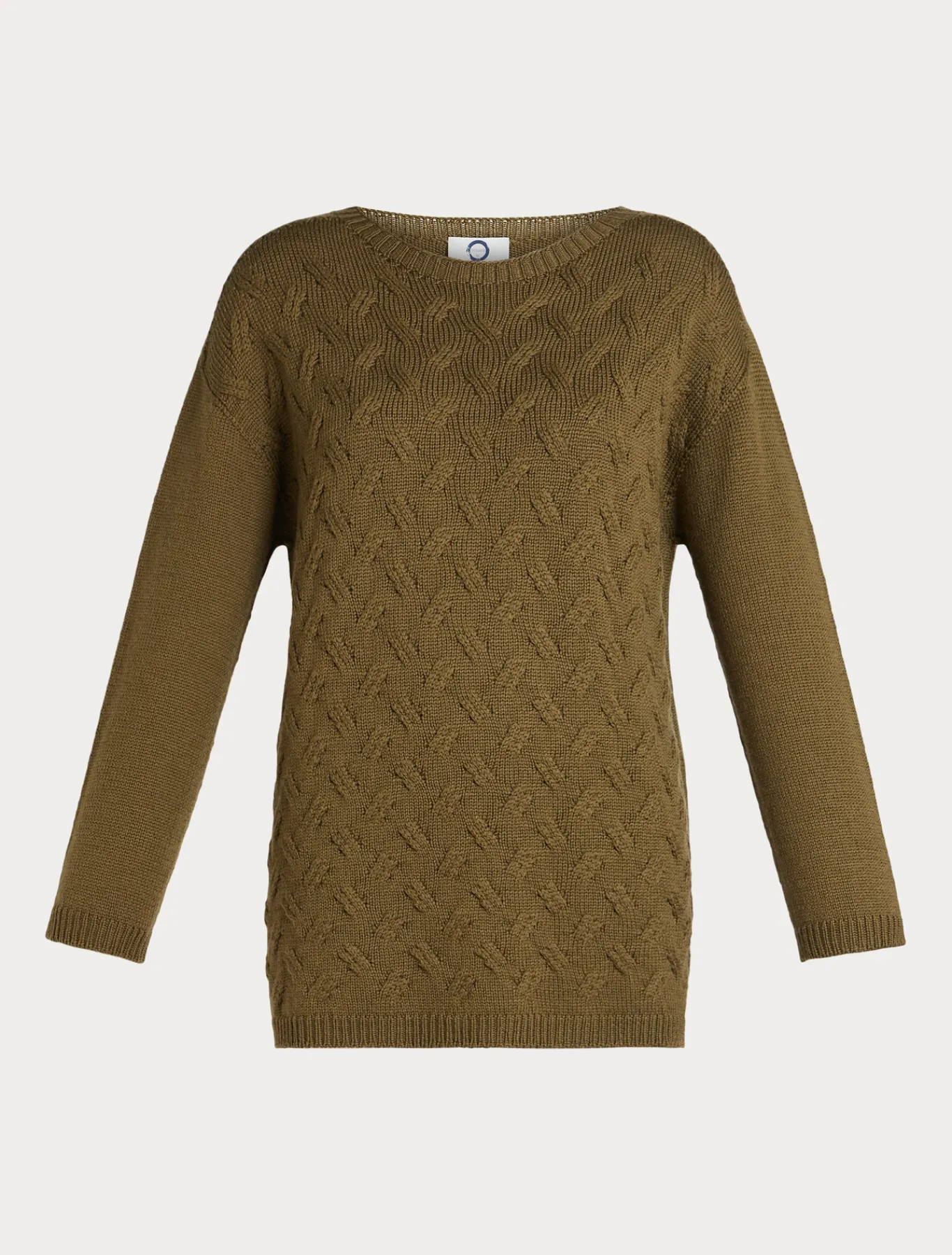 Marina Rinaldi Pull en laine et lurex VERT Fashion