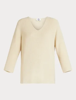 Marina Rinaldi Pull en laine et lurex IVOIRE Hot