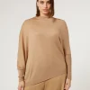 Marina Rinaldi Pull en laine et soie mélangées POILDECHAMEAU Outlet