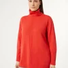 Marina Rinaldi Pull en laine mélangée ROUGE Online
