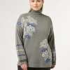 Marina Rinaldi Pull en laine mélangée GRISMOYEN New