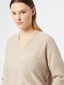 Marina Rinaldi Pull en laine mélangée POUDRE New