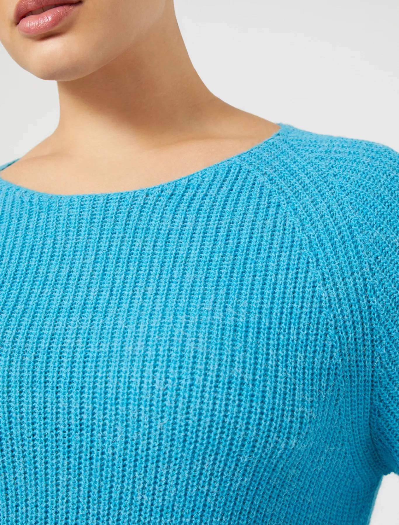 Marina Rinaldi Pull en laine mélangée TURQUOISE Best