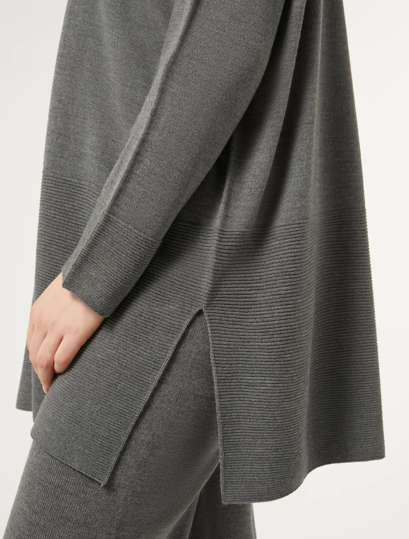 Marina Rinaldi Pull en laine mélangée GRISMOYEN Best