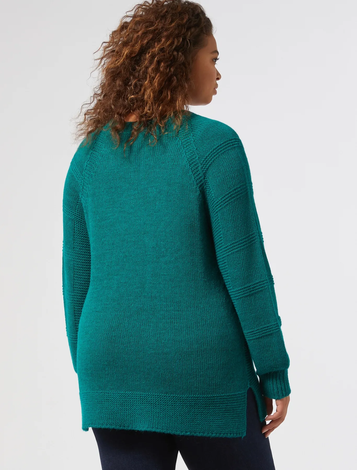 Marina Rinaldi Pull en laine mélangée VERTFONCE' Fashion