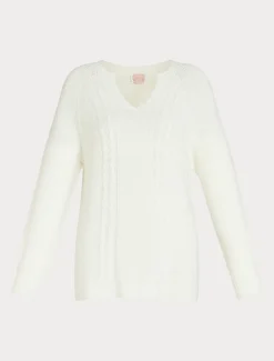 Marina Rinaldi Pull en laine mélangée LAIT Clearance