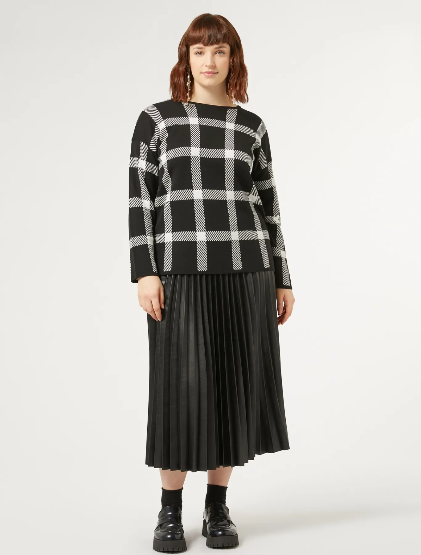 Marina Rinaldi Pull en laine mélangée NOIR Sale