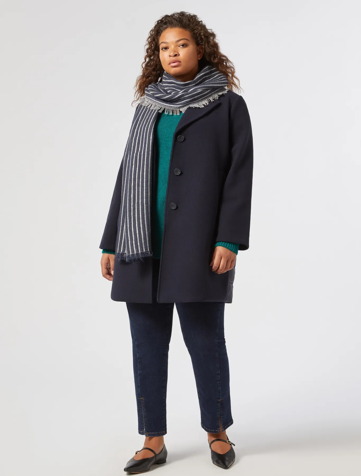 Marina Rinaldi Pull en laine mélangée VERTFONCE' Fashion