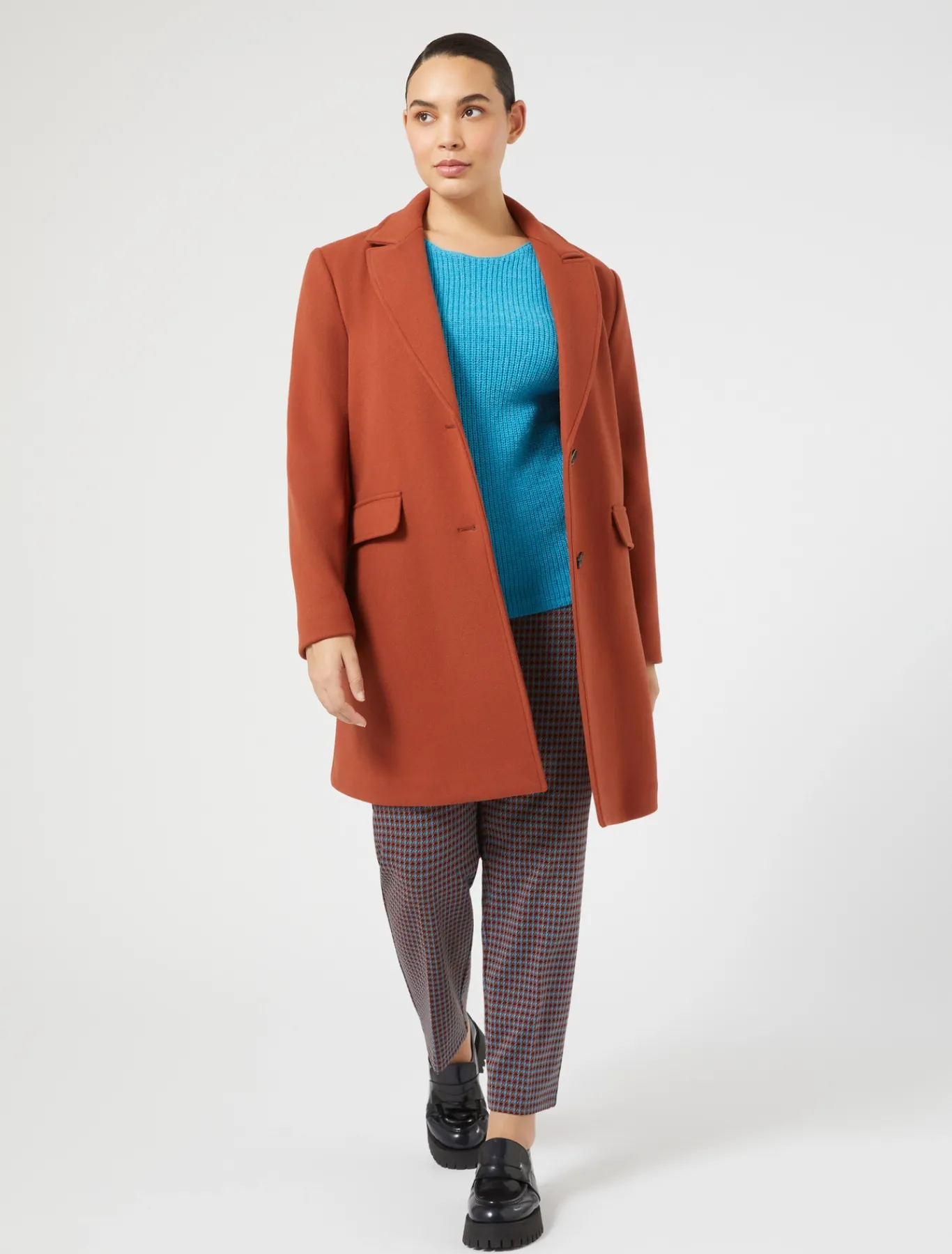Marina Rinaldi Pull en laine mélangée TURQUOISE Best