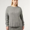Marina Rinaldi Pull en mélange de cachemire GRISMOYEN New