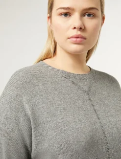 Marina Rinaldi Pull en mélange de cachemire GRISMOYEN New