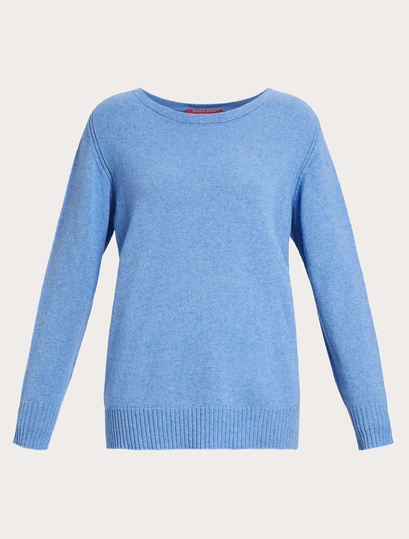Marina Rinaldi Pull en mélange de cachemire BLEU New