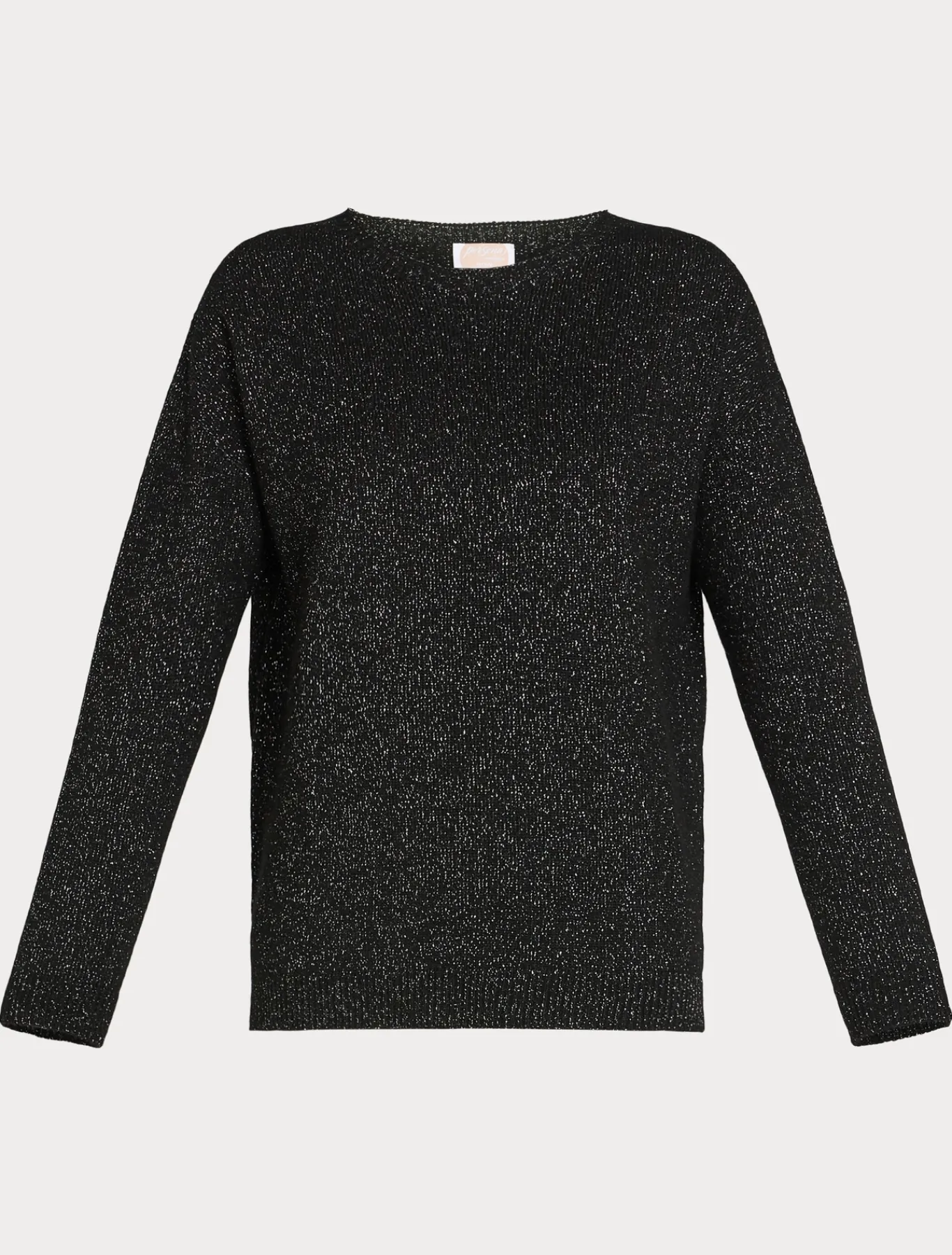 Marina Rinaldi Pull en mélange de laine et lurex NOIR Clearance