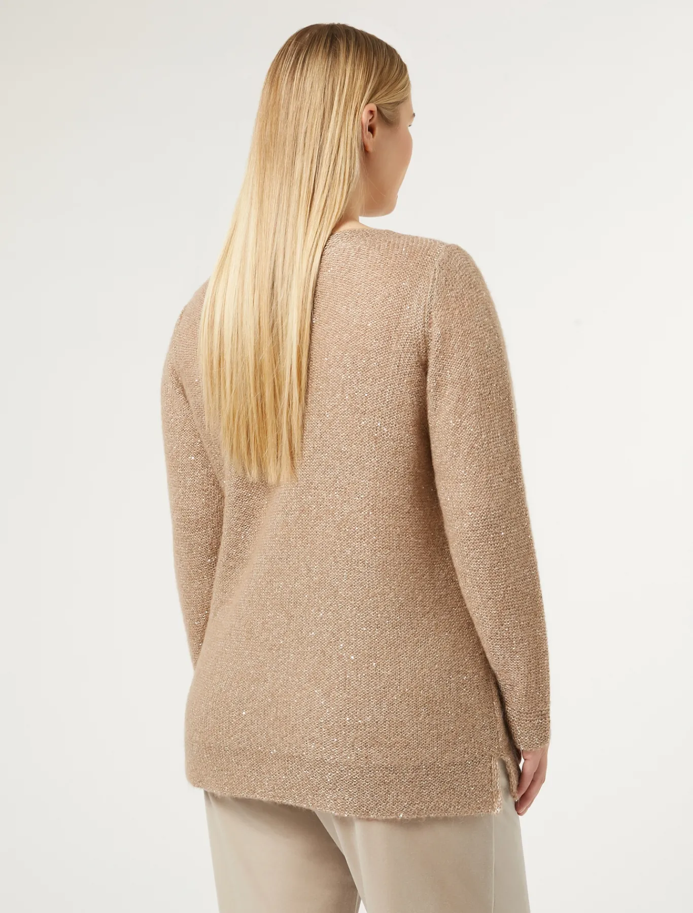 Marina Rinaldi Pull en mohair et paillettes ROCHE Sale