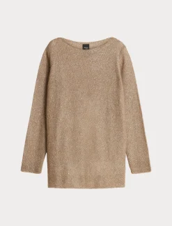 Marina Rinaldi Pull en mohair et paillettes ROCHE Sale