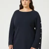 Marina Rinaldi Pull en viscose BLEUNUIT Fashion