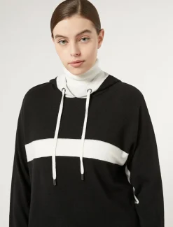 Marina Rinaldi Pull en viscose NOIR Sale