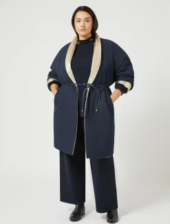 Marina Rinaldi Pull en viscose BLEUNUIT New