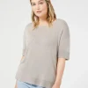 Marina Rinaldi Pull en viscose lurex GRISMOYEN Online