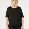Marina Rinaldi Pull en viscose lurex NOIR Clearance