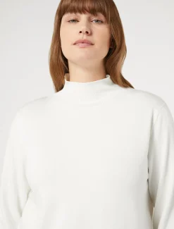 Marina Rinaldi Pull en viscose stretch BLANC Fashion
