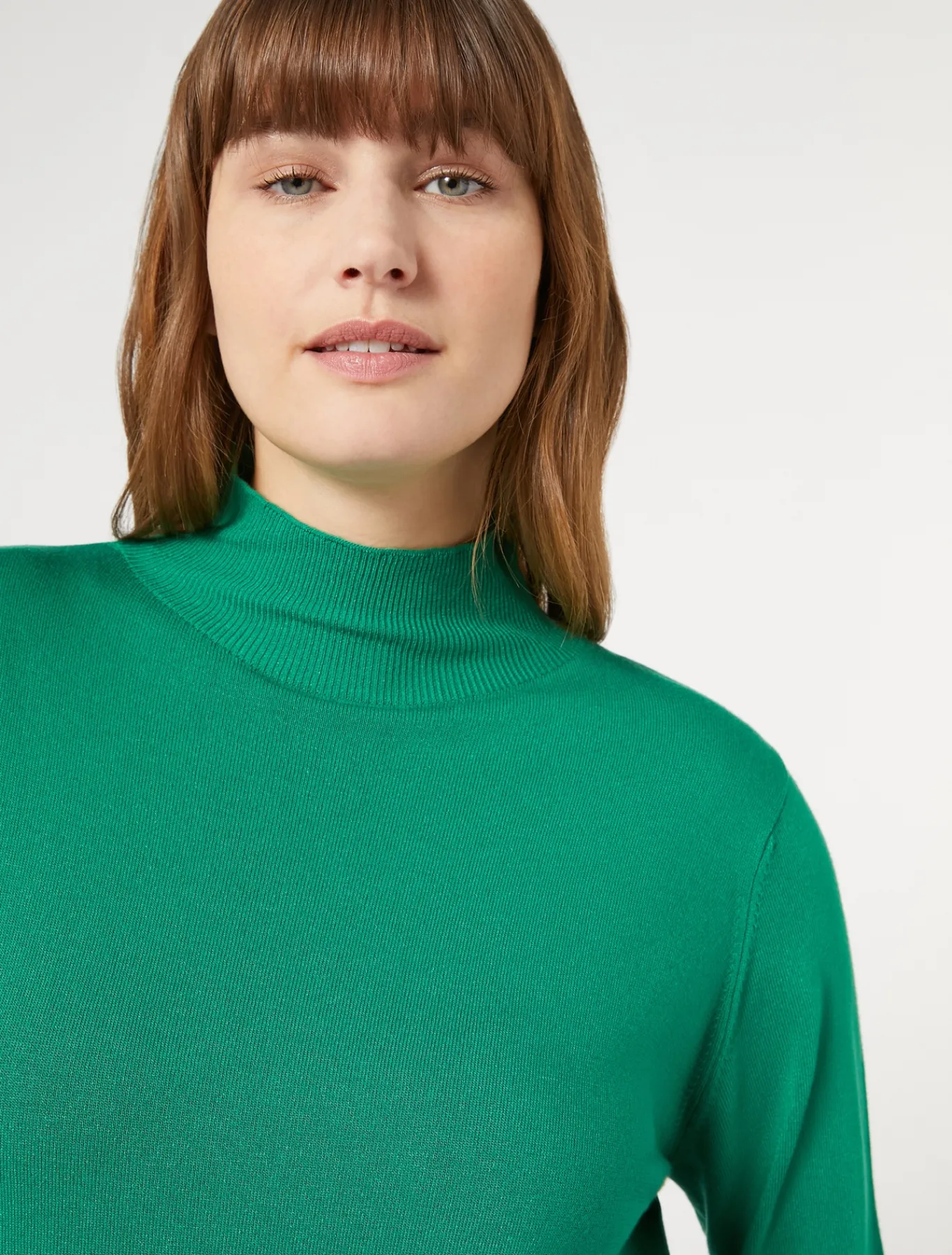 Marina Rinaldi Pull en viscose stretch VERTEMERAUDE Online