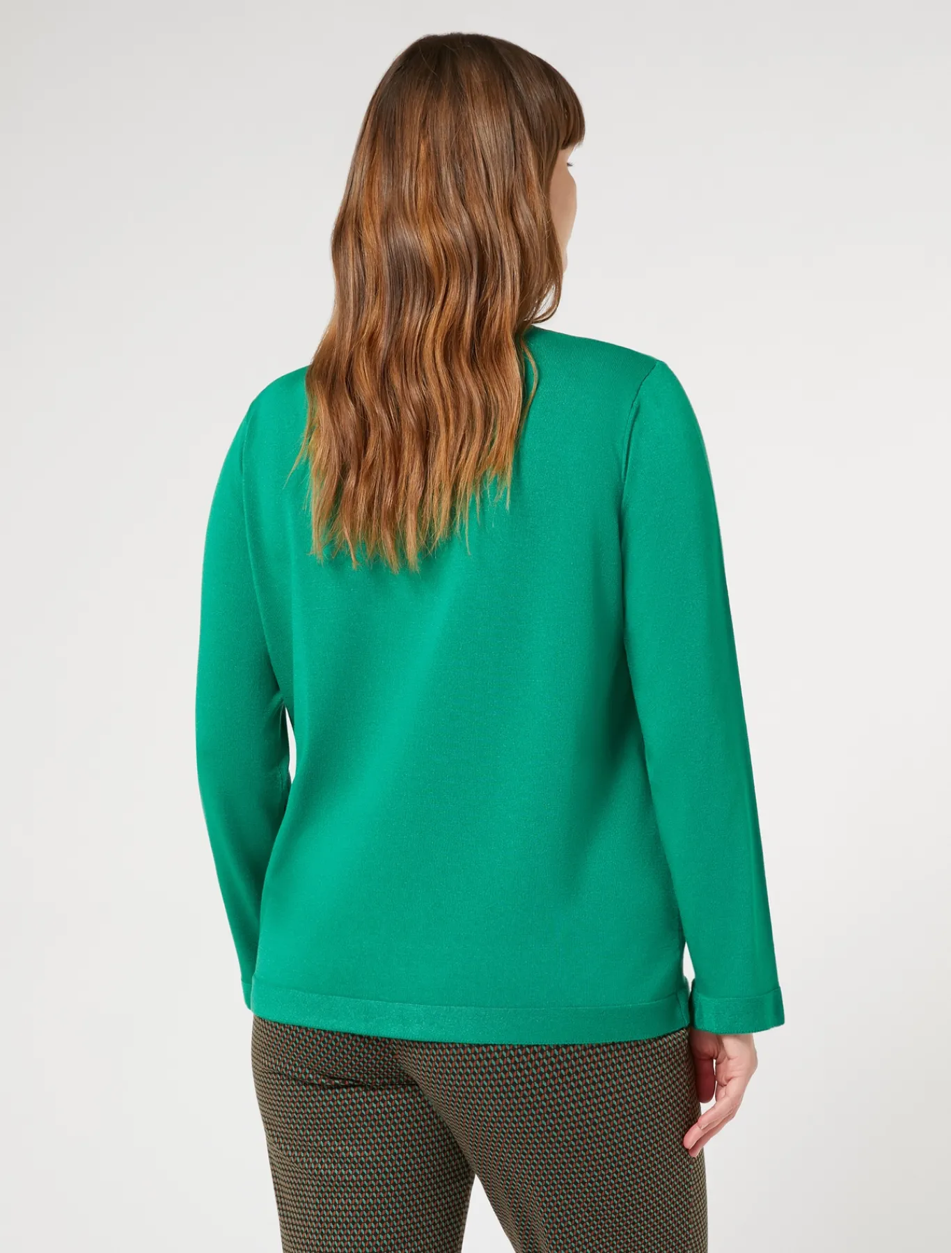 Marina Rinaldi Pull en viscose stretch VERTEMERAUDE Online