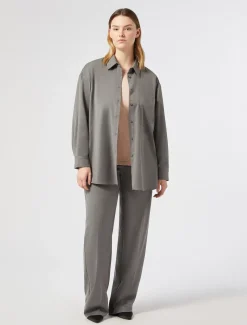 Marina Rinaldi Pull en viscose stretch MAUVE Online