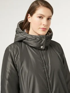 Marina Rinaldi Rembourré réversible en taffetas GRISFONCE Discount