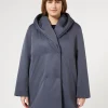 Marina Rinaldi Rembourrage en satin technique BLEUNUIT Clearance