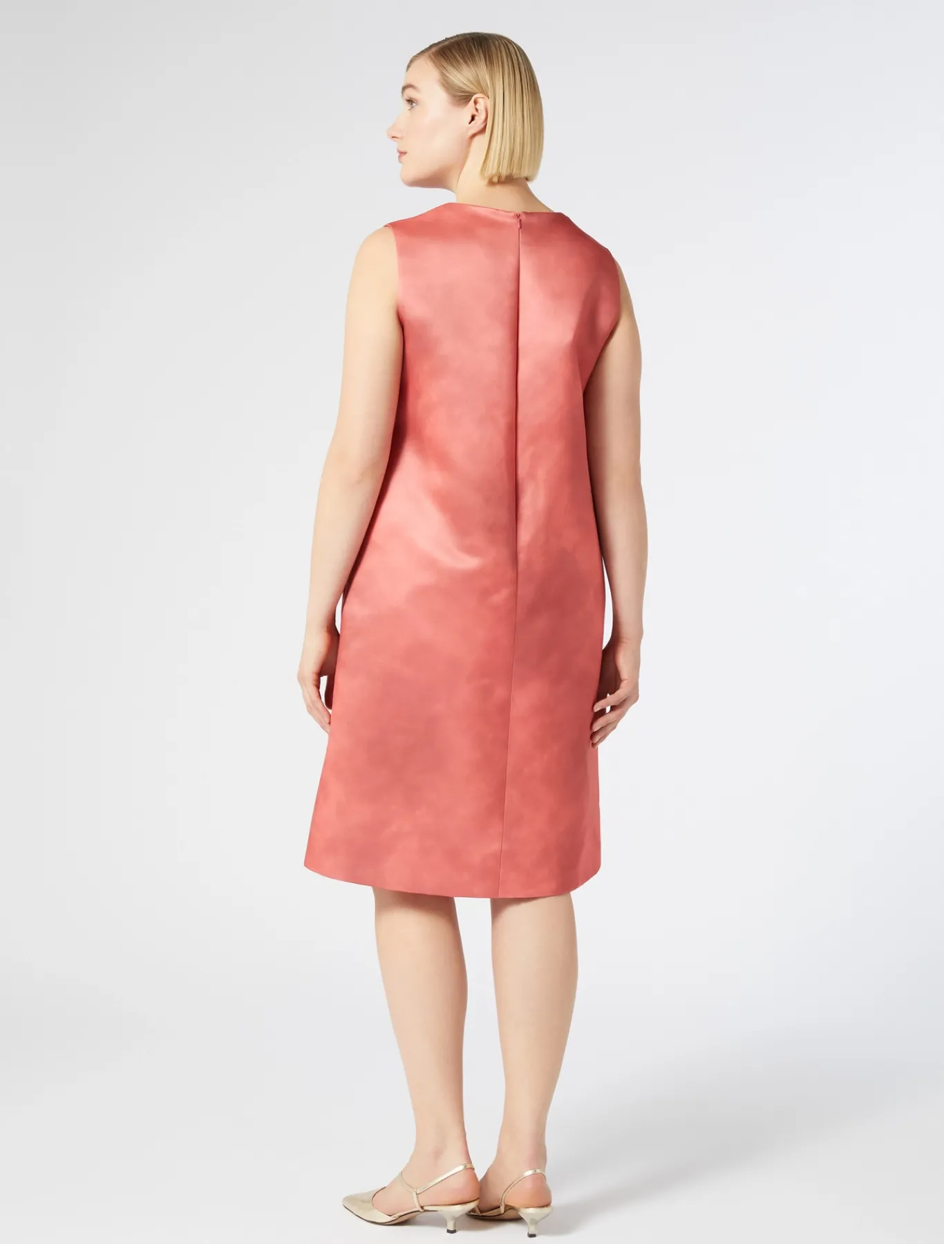 Marina Rinaldi Robe à imprimé en duchesse CORAIL Online