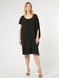 Marina Rinaldi Robe en cady NOIR Outlet