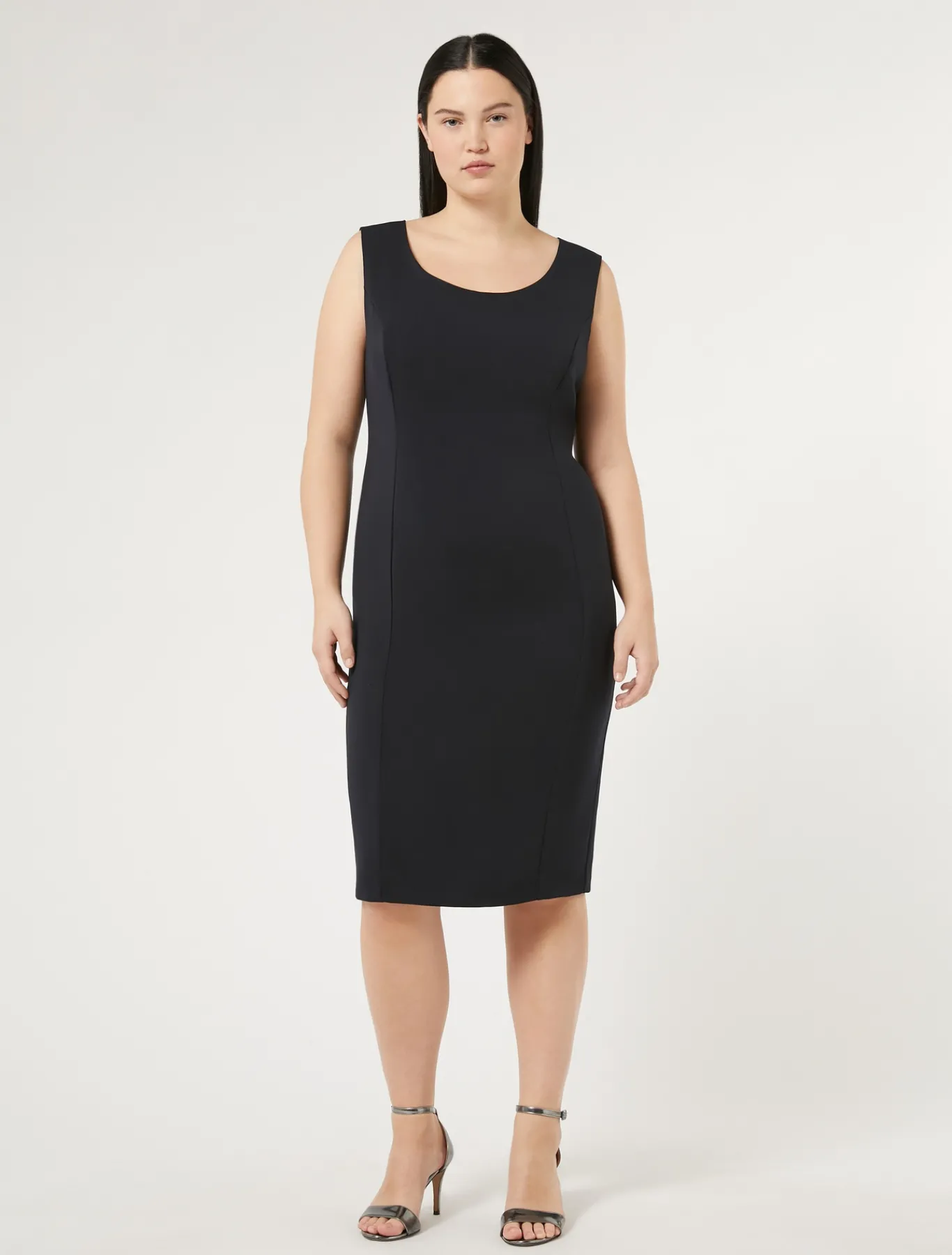 Marina Rinaldi Robe en cady BLEUMARINE Discount