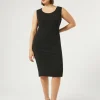 Marina Rinaldi Robe en cady NOIR Online