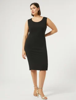 Marina Rinaldi Robe en cady NOIR Online