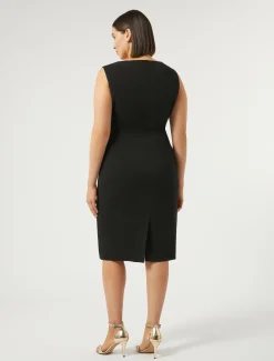 Marina Rinaldi Robe en cady NOIR Online