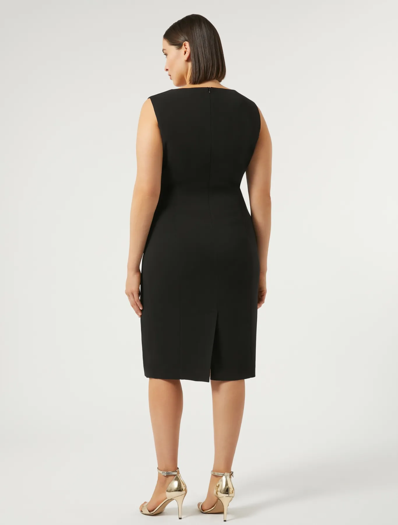 Marina Rinaldi Robe en cady NOIR Online