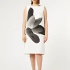 Marina Rinaldi Robe en cady imprimé BLANC Clearance