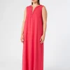 Marina Rinaldi Robe en cady triacétate FUCHSIA Online