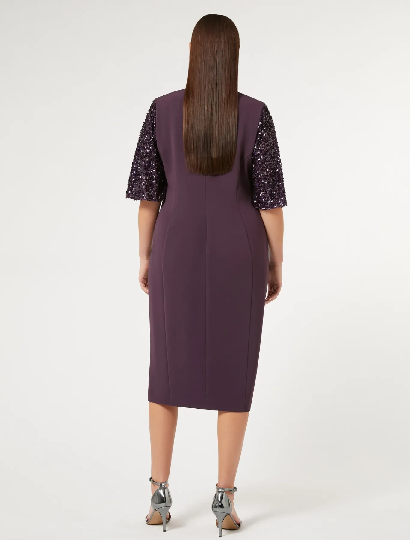 Marina Rinaldi Robe en cady triacétate BORDEAUX Best