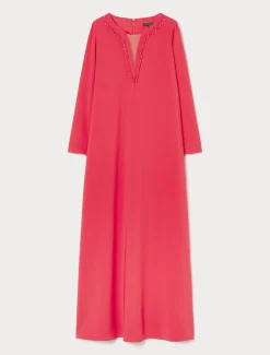 Marina Rinaldi Robe en cady triacétate FUCHSIA Online