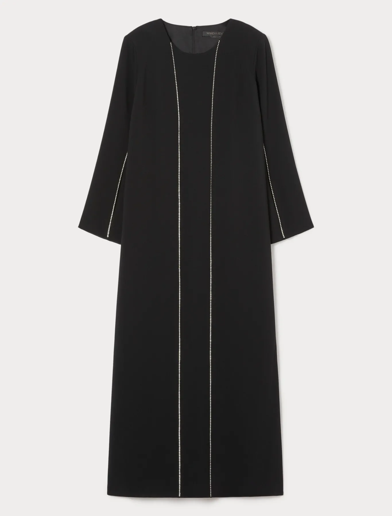 Marina Rinaldi Robe en cady triacétate NOIR Online